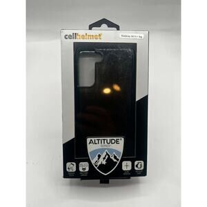 Cell Helmet Altitude X Series Samsung Galaxy S21+5G Phone Case, Black Slim
